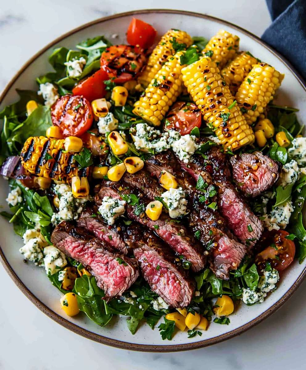Balsamic Steak Gorgonzola Salad