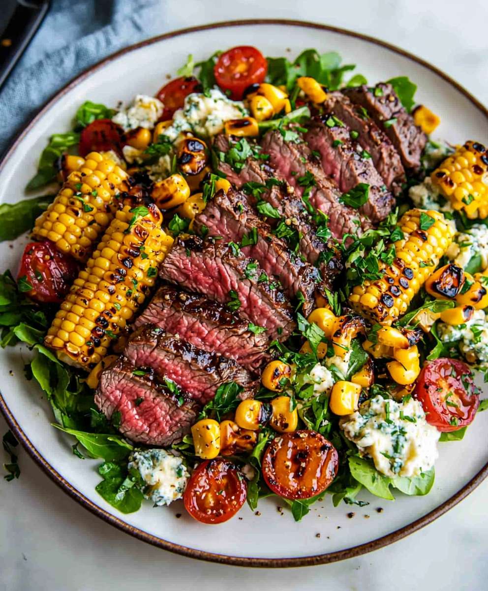 Balsamic Steak Gorgonzola Salad