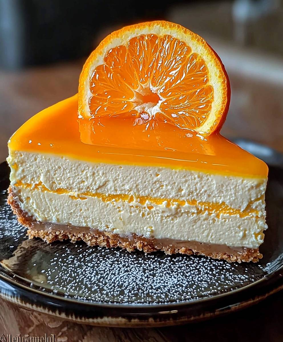 Orange Cheesecake Delight