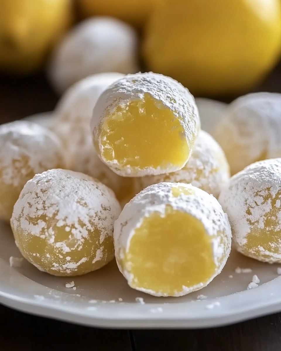Lemon Truffles Dessert