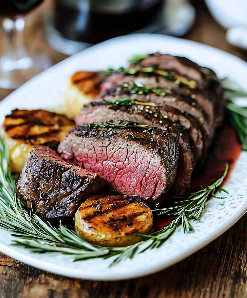Beef Tenderloin Red Wine Sauce