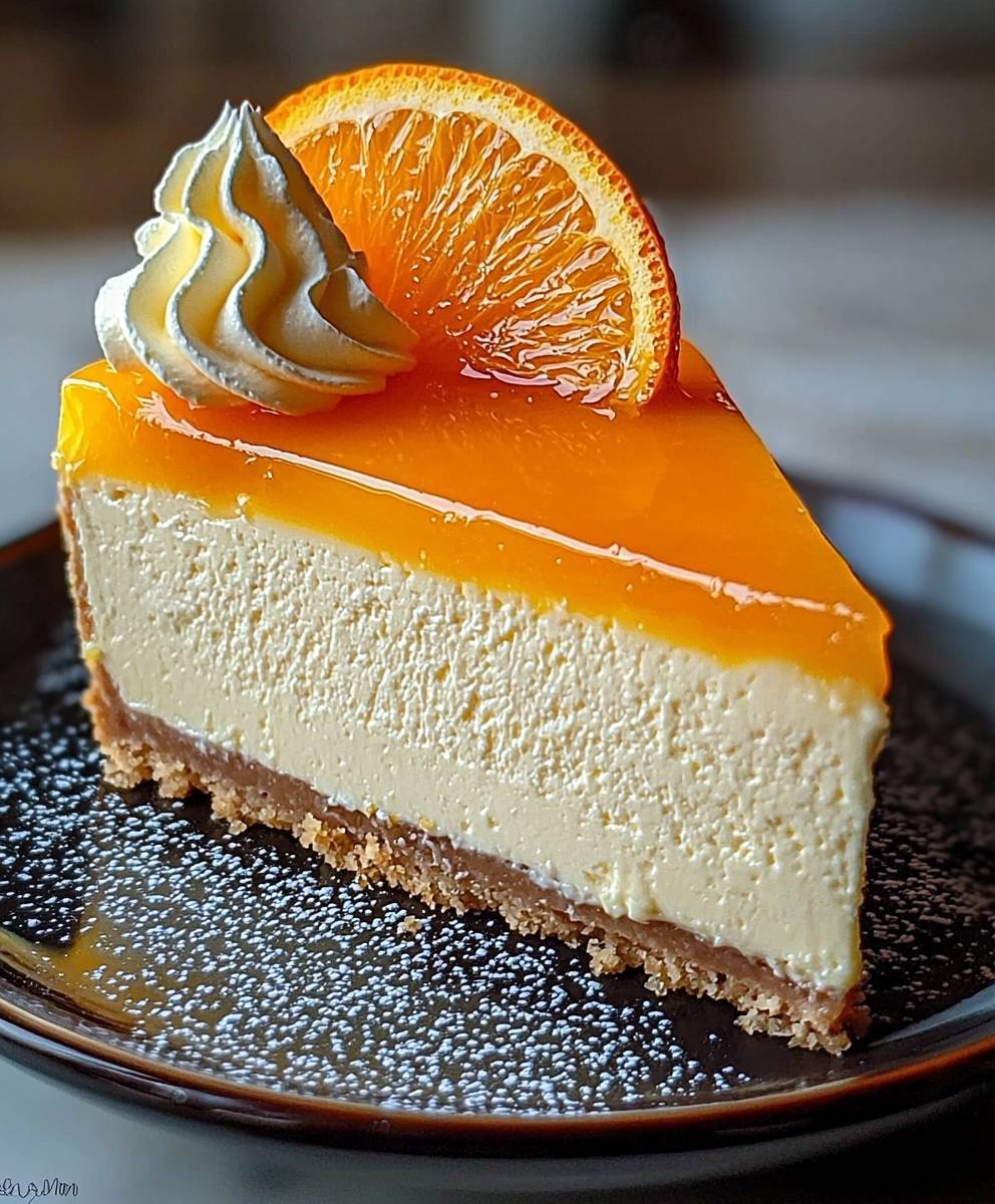 Orange Cheesecake Delight