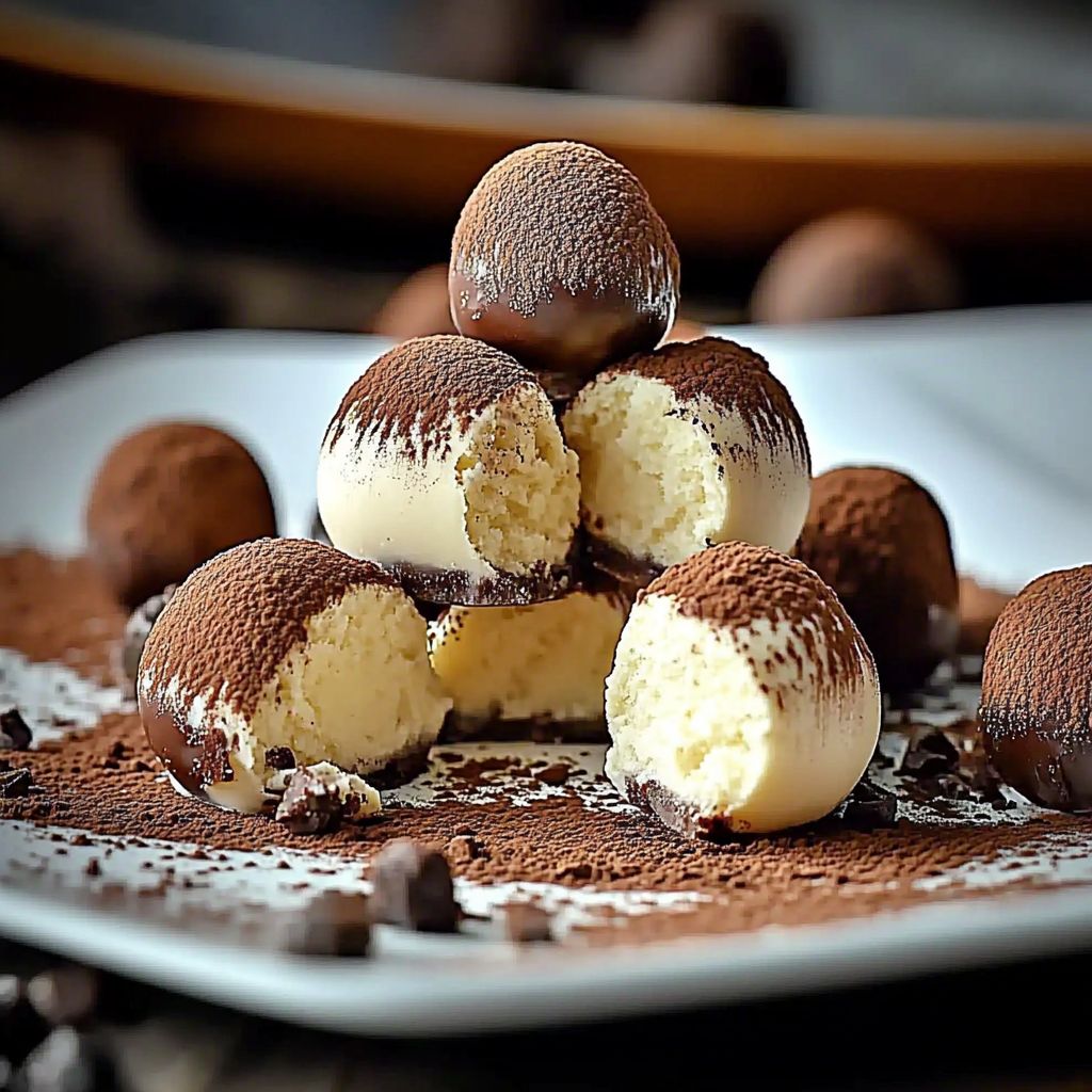 Tiramisu Truffles Dessert
