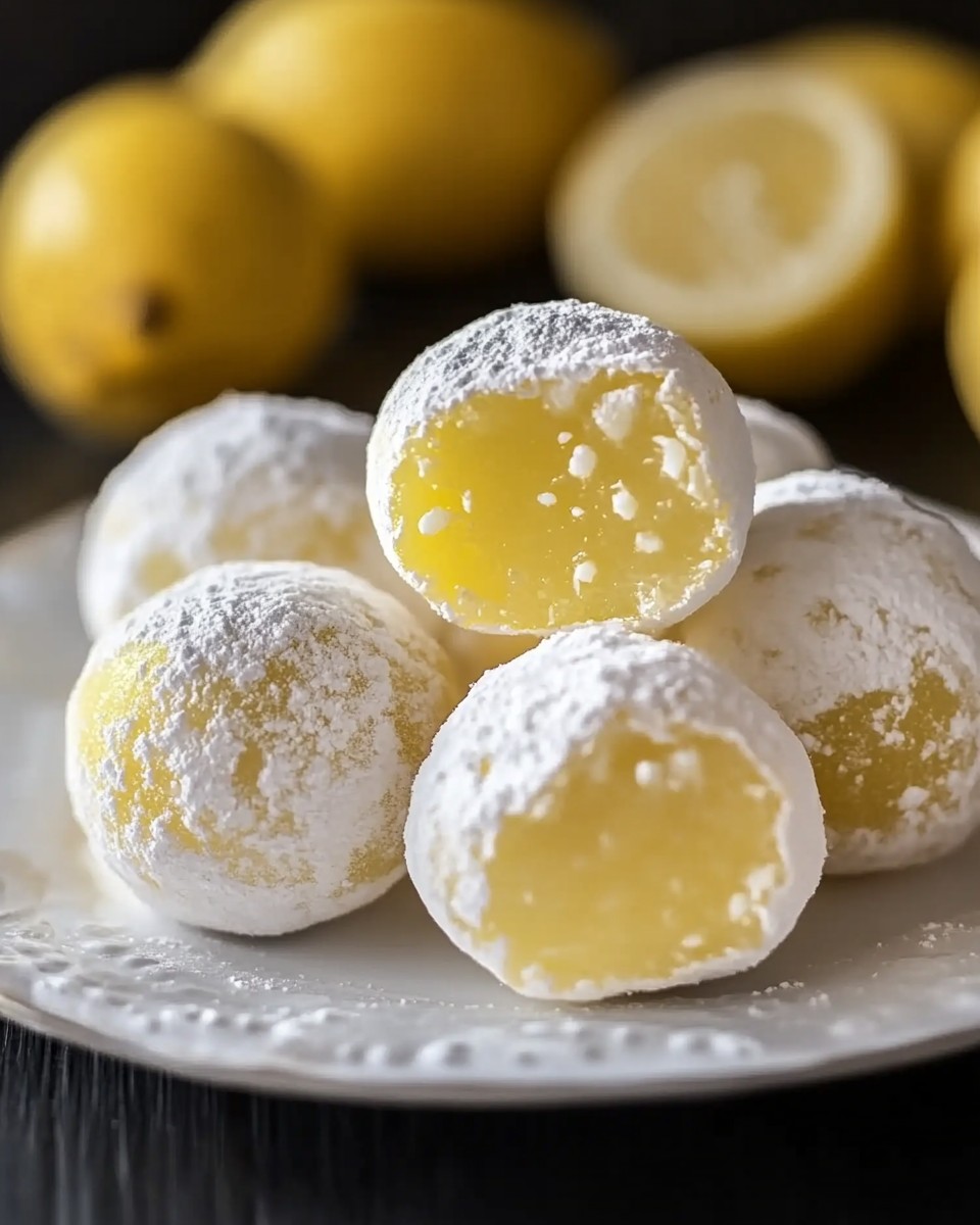Lemon Truffles Dessert