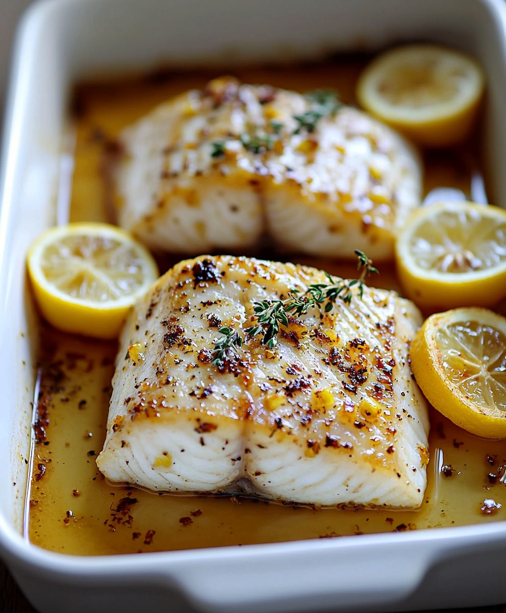 Lemon Thyme Roasted Sea Bass