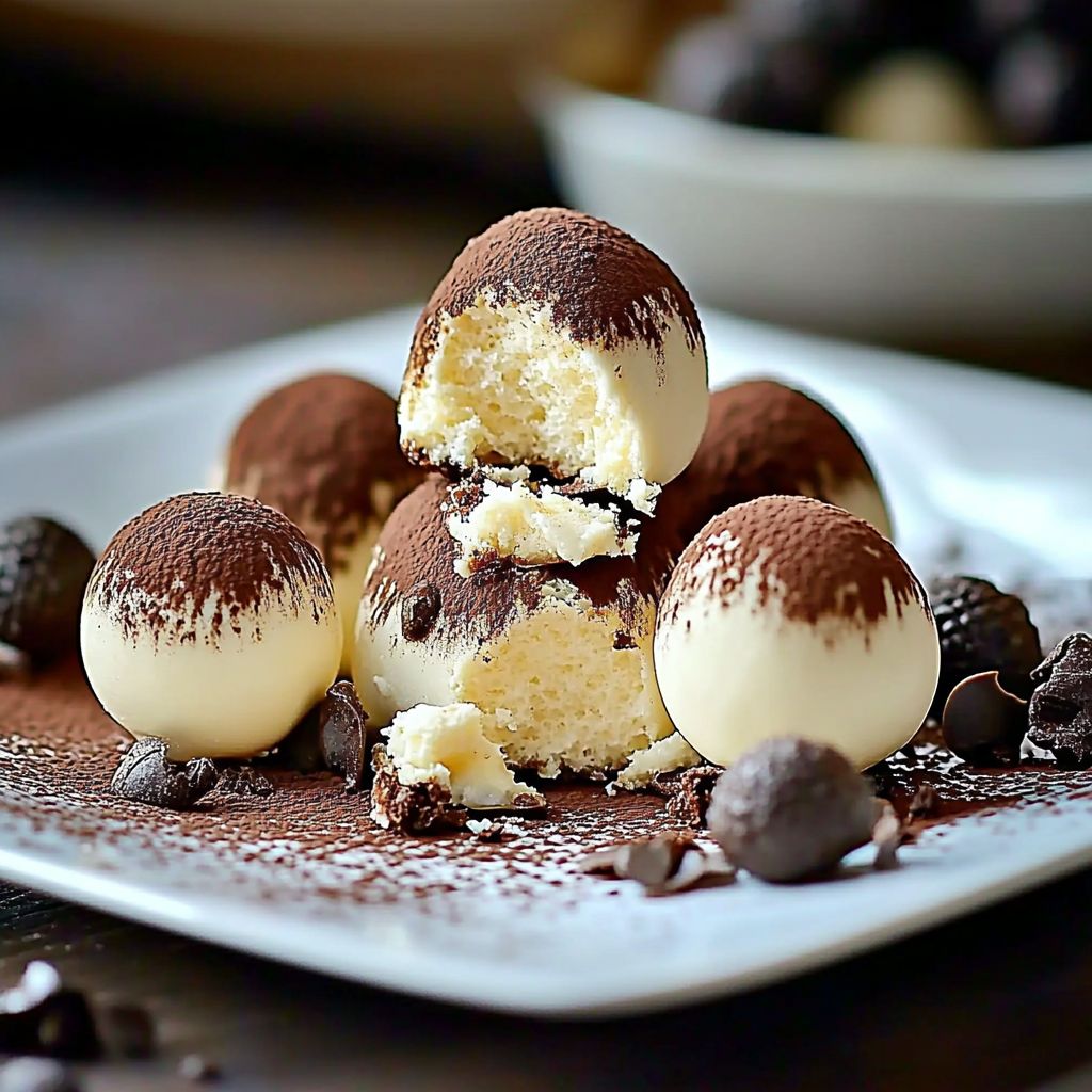 Tiramisu Truffles Dessert